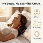 The Loosen Up™ Heated Neck Massager Pillow - 3-in-1 Cervical Decompression & Thermal Therapy System