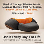 The Loosen Up™ Heated Neck Massager Pillow - 3-in-1 Cervical Decompression & Thermal Therapy System