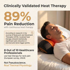 The Loosen Up™ Heated Neck Massager Pillow - 3-in-1 Cervical Decompression & Thermal Therapy System
